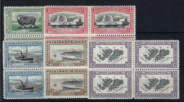 Image of Falkland Islands SG 127/31 UMM British Commonwealth Stamp